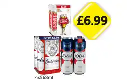 Londis Stella Artois, Budweiser, Kronenbourg offer