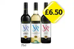 Londis Hardy's VR Cabernet Sauvignon, Sauvignon Blanc, Shiraz offer