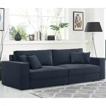 Costco Coddle Infinity Navy Velvet Convertible Sofa Bed offer