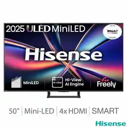Costco Hisense 50E8QTUK 50 Inch Mini LED HD Smart TV offer