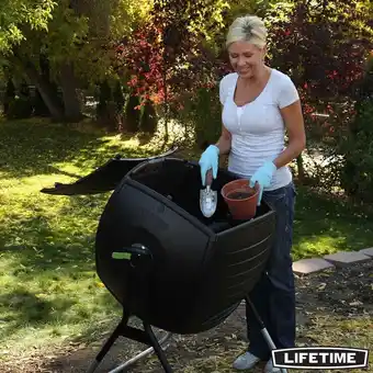 Costco Lifetime 189 Litre (50 Gallon) Single Composter - Model 60076 offer