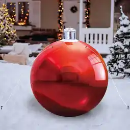 Costco 5 ft Lumations Inflatable Giant Christmas Ornament offer