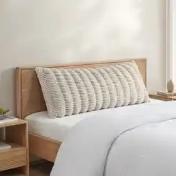Costco Casual Living Faux Fur Body Pillow in 3 Colours, 50 x 121 cm offer