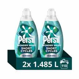 Costco Persil Wonder Wash Laundry Liquid, 2 x 1.485L offer