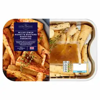 Asda ASDA Extra Special Wildflower Honey & Mustard Roasting Parsnips offer