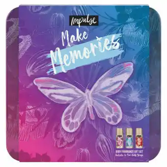 Asda Impulse Fragrance Collection Mini Tin Gift Set offer