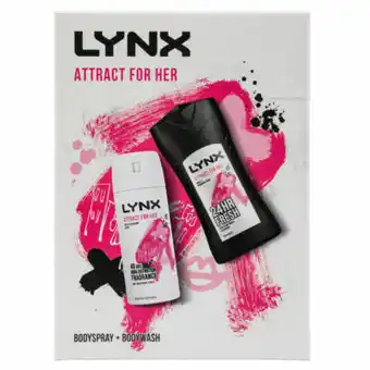 Asda Lynx Attract for Her Duo Gift Set offer