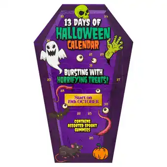 Iceland Halloween 13 Days of Calendar Assorted Spooky Gummies 104g offer