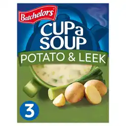 Iceland Batchelors Cup a Soup Potato & Leek 3 Sachets 80g offer