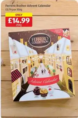 Aldi Ferrero Rocher Advent Calendar offer