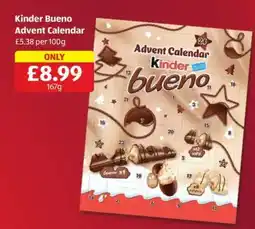 Aldi Kinder Bueno Advent Calendar offer