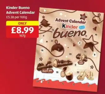 Aldi Kinder Bueno Advent Calendar offer