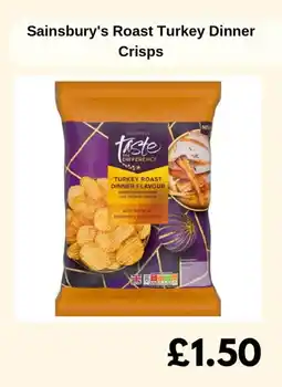 Sainsbury's Sainsbury's Roast Turkey Dinner Crisps offer