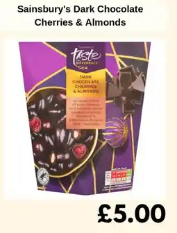 Sainsbury's Sainsbury's Dark Chocolate Cherries & Almonds offer