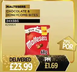 Bestway MALTESERS Chocolate & honeycomb bites offer