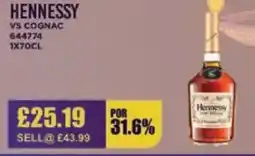 Bestway HENNESSY Vs cognac offer