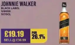 Bestway JOHNNIE WALKER Black label offer
