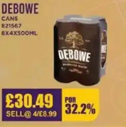 Bestway DEBOWE Cans offer