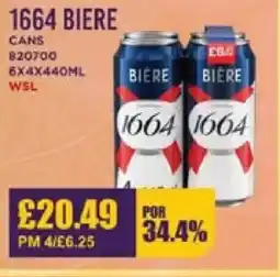Bestway 1664 BIERE Cans offer