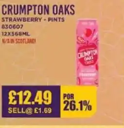 Bestway CRUMPTON OAKS Strawberry - pints offer