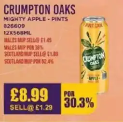 Bestway CRUMPTON OAKS Mighty apple - pints offer