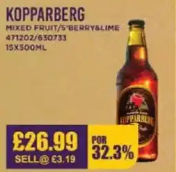 Bestway KOPPARBERG Mixed fruit/s berry&lime offer