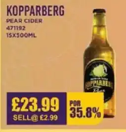 Bestway KOPPARBERG Pear cider offer