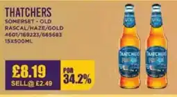 Bestway THATCHERS Somerset - old rascal/haze/gold offer