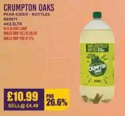 Bestway CRUMPTON OAKS Pear cider-bottles offer