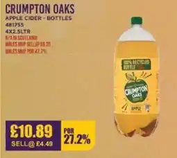 Bestway CRUMPTON OAKS Apple cider - bottles offer