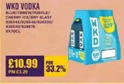 Bestway WKD VODKA Blue/i brew/purple/ cherry ice/bry blast offer