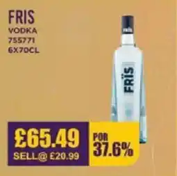 Bestway FRIS Vodka offer