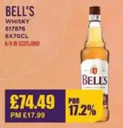 Bestway BELL'S Whisky offer