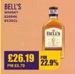 Bestway BELL'S Whisky offer