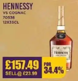 Bestway HENNESSY Vs cognac offer