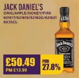 Bestway JACK DANIEL'S Orig/apple/honey/fire offer