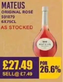Bestway MATEUS Original rose offer