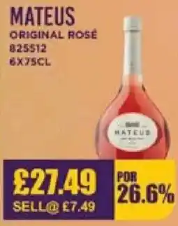 Bestway MATEUS Original rosé offer