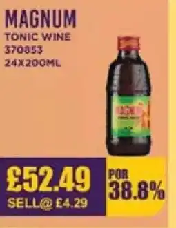 Bestway MAGNUM Tonic wine offer