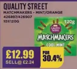 Bestway QUALITY STREET Matchmakers - mint/orange offer