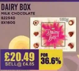 Bestway DAIRY BOX Milk chocolate offer