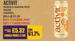 Bestway ACTIVIT Mango & passion fruit offer