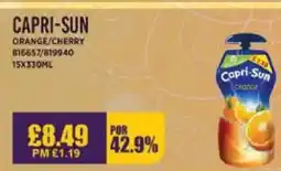 Bestway CAPRI-SUN Orange/cherry offer