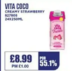 Bestway VITA COCO Creamy strawberry offer