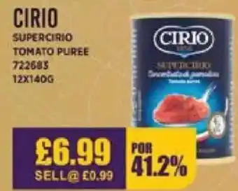 Bestway CIRIO Supercirio tomato puree offer