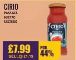 Bestway CIRIO Passata offer