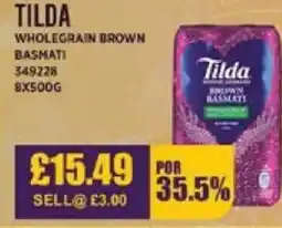 Bestway TILDA Wholegrain brown basmati offer