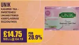 Bestway UNIK Kashmiri tea- sweetened/ unsweetened offer