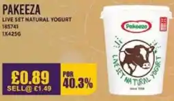 Bestway PAKEEZA Live set natural yogurt offer