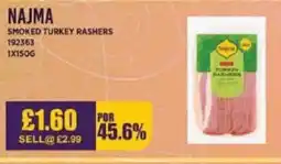 Bestway NAJMA Smoked turkey rashers offer